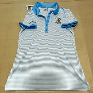 New Nike Golf Dri-Fit U.S. Open Oakmont 2016 Stripe Polo Shirt Women-S-3087‎